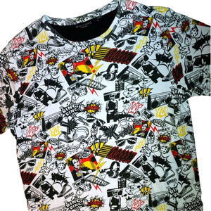 Brave Soul London Comic T-Shirt L